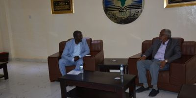 International University of Africa (Sudan) The IUA Vice Chancellor Receives Ethiopian Minister Of Water In The Region Of Bani Shanqul.